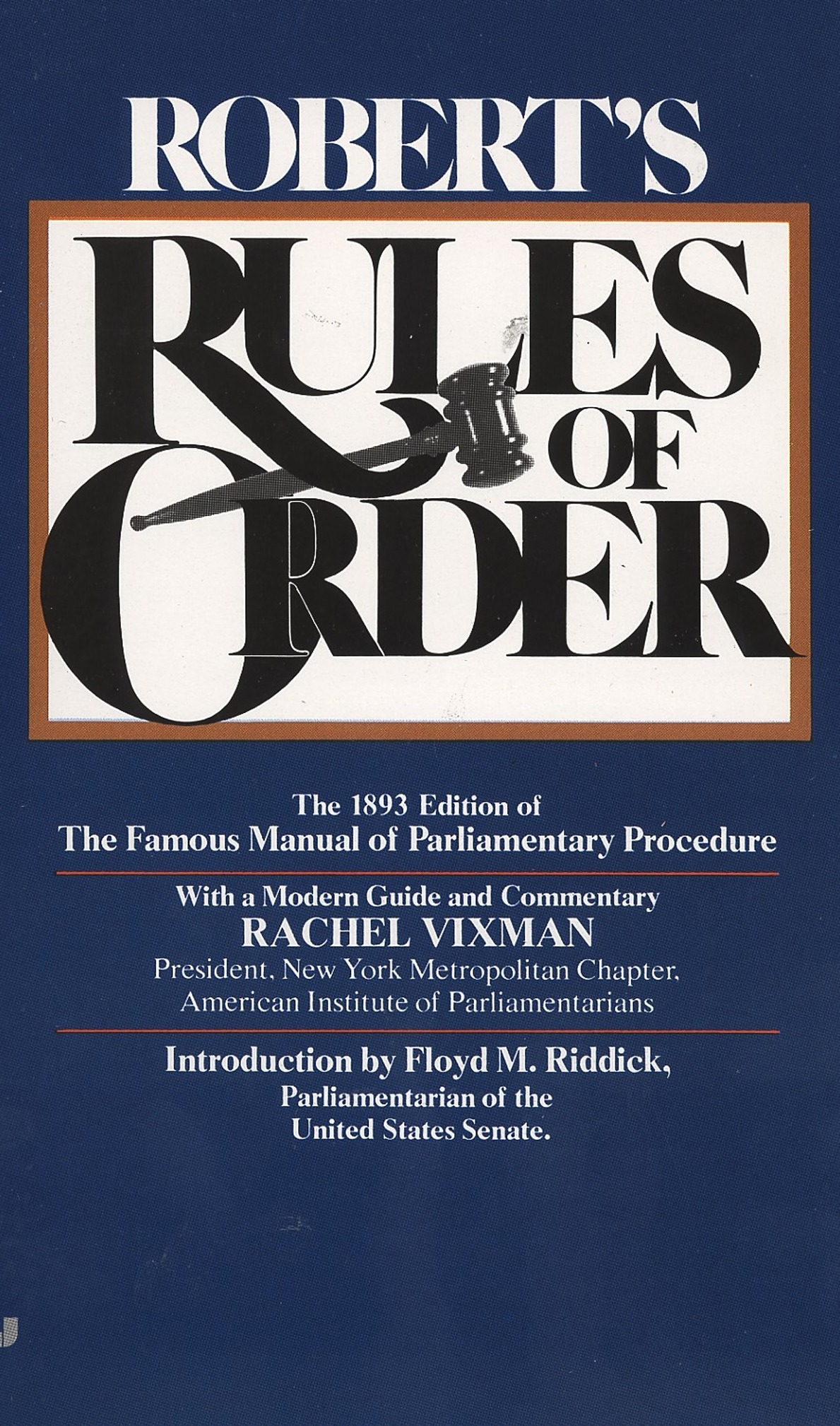 Robert's Rules of Order by Henry M. Robert Penguin Books Australia