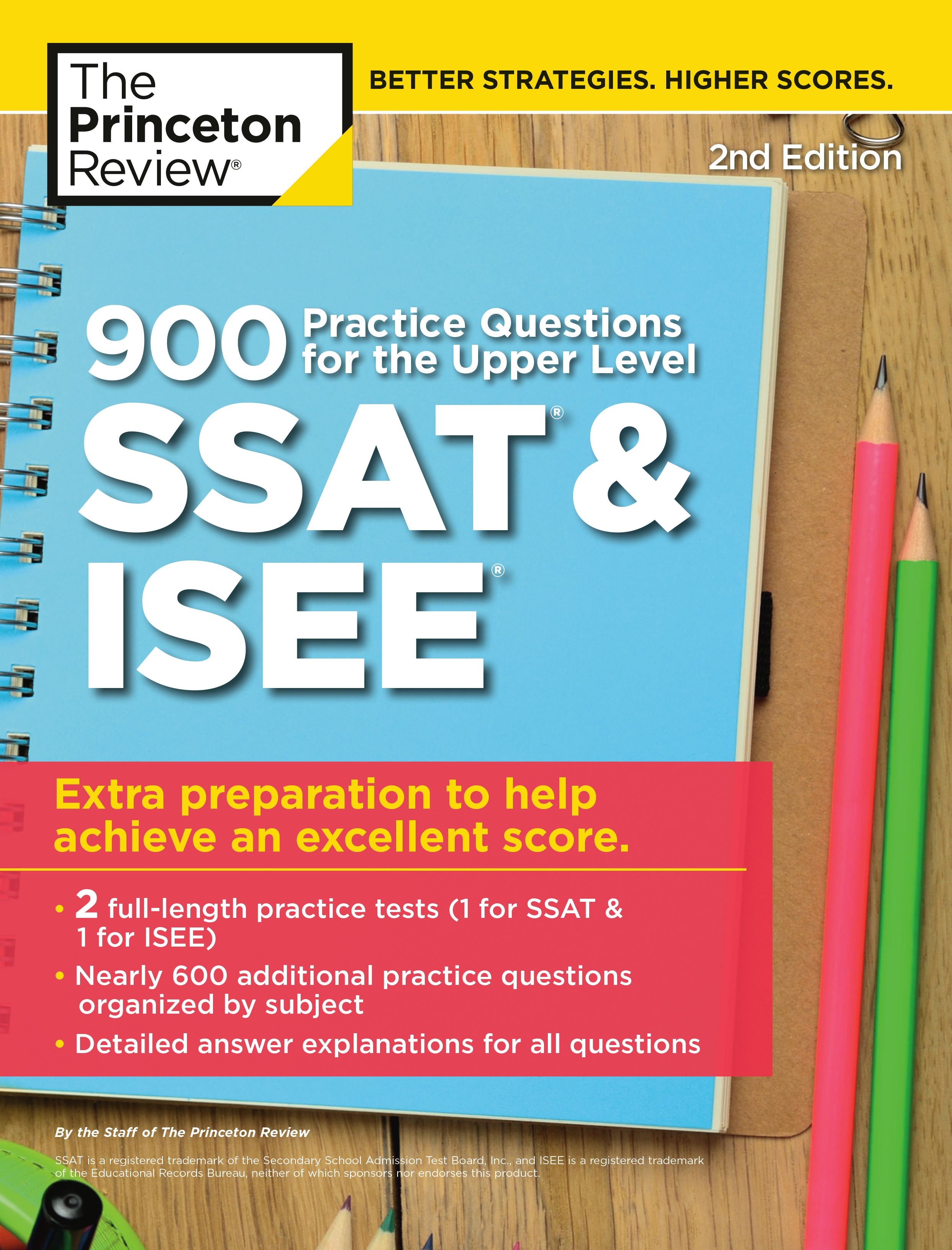 Private test. Princeton Practice Test. SSAT. SSAT Guide to the Test Upper Level. 10 Practice Tests for the sat, 2022: Extra Prep to help achieve an excellent score.