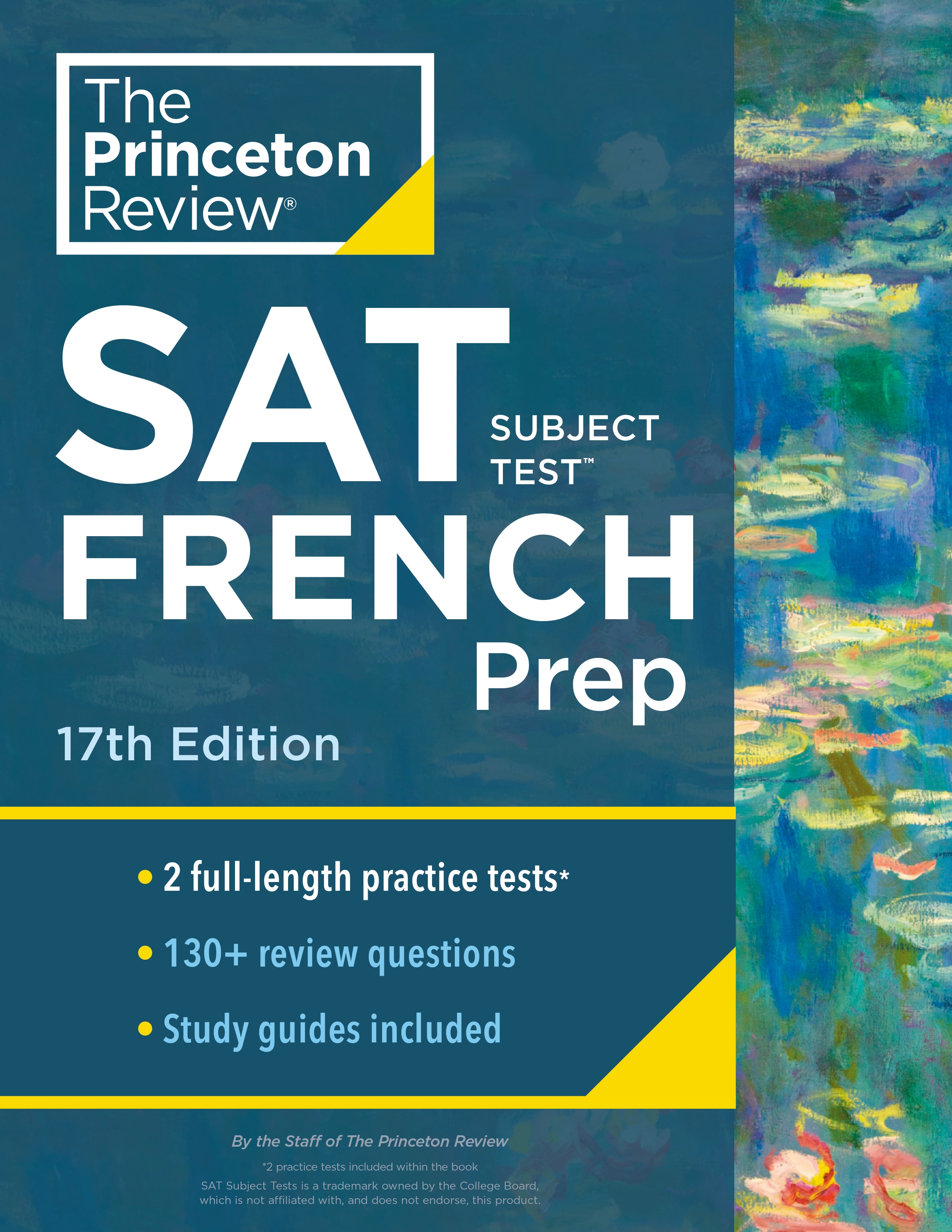 Princeton Review Sat Subject Test French Prep 17th Edition - 