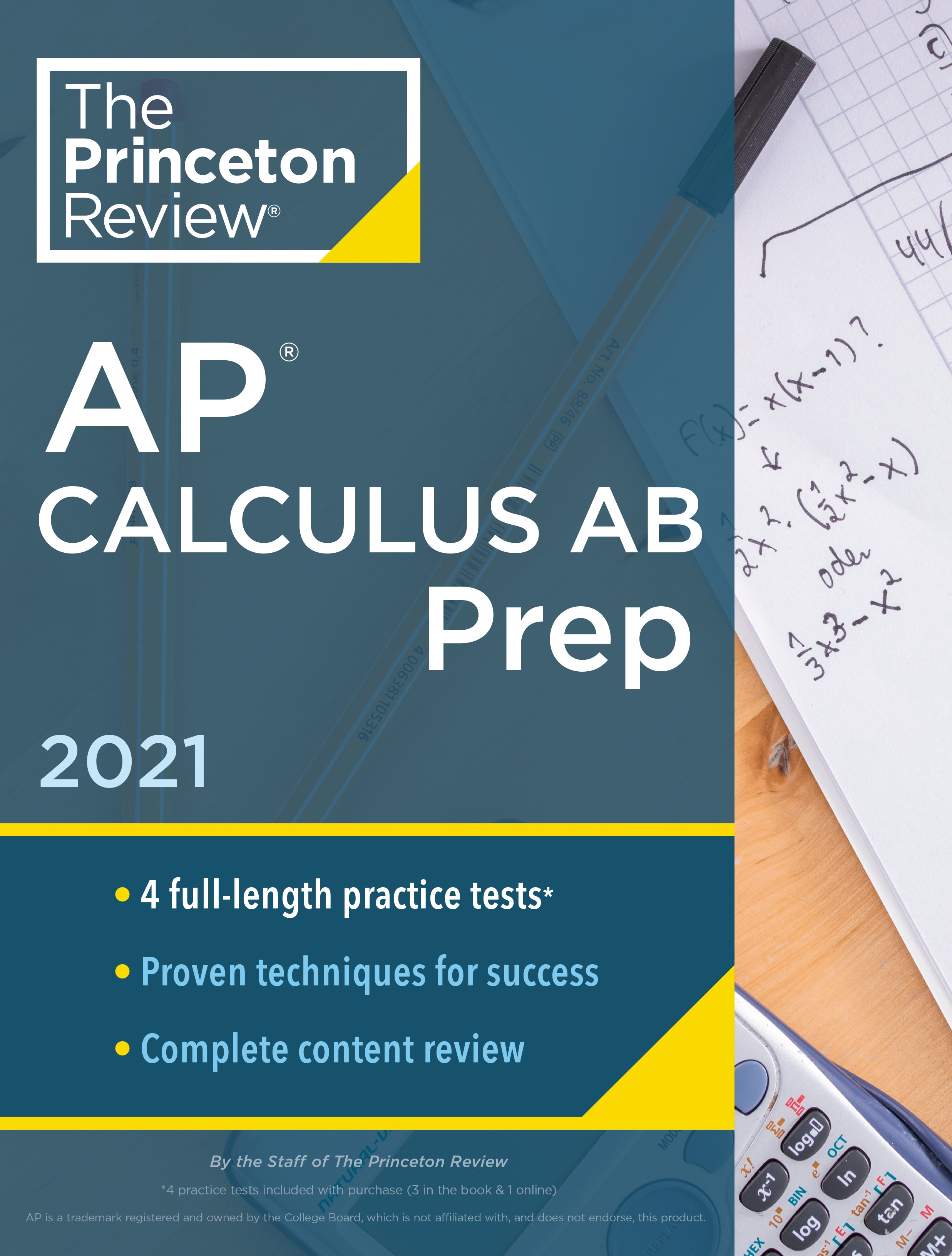 Princeton Review AP Calculus AB Prep, 2021 Penguin Books New Zealand