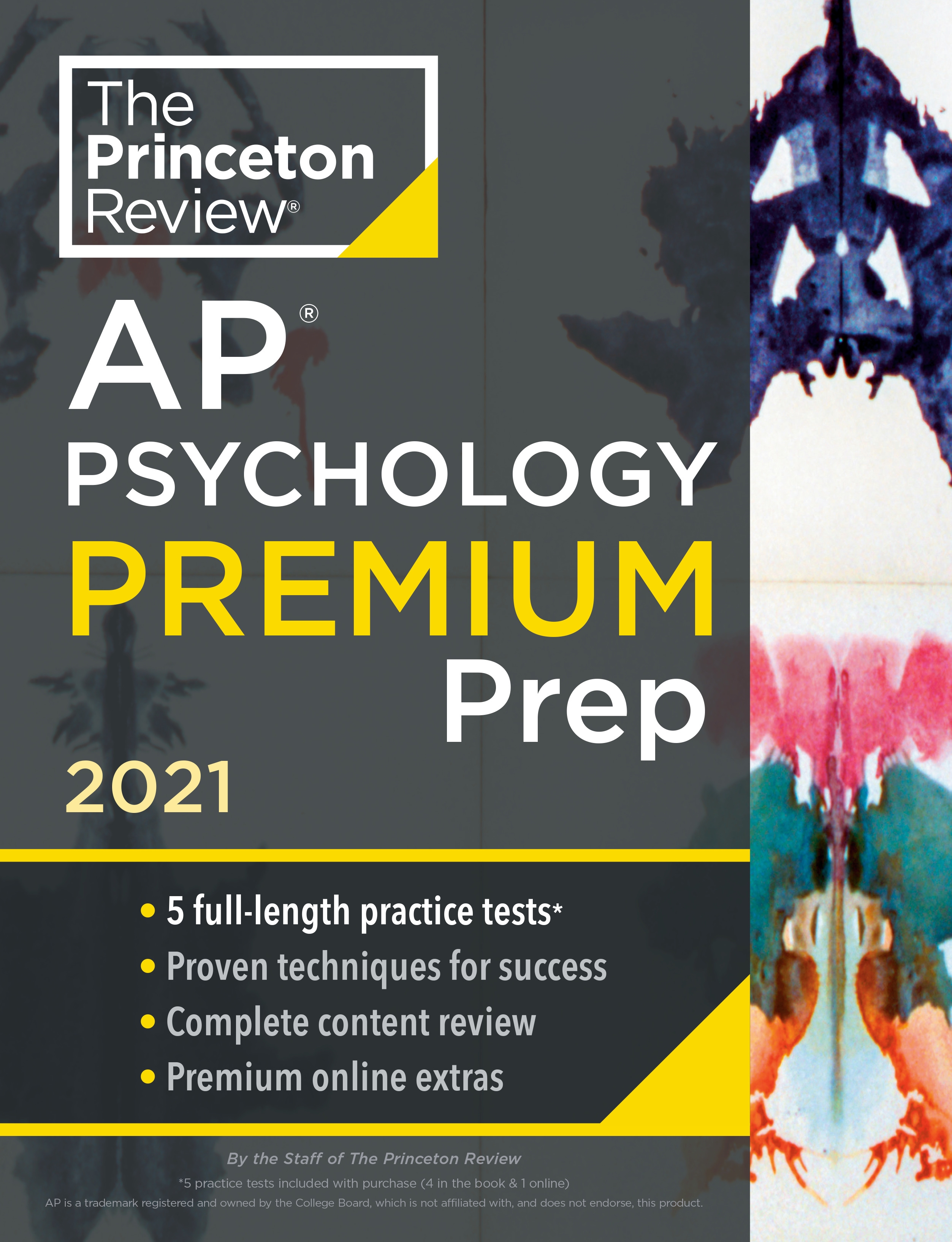 Princeton Review AP Psychology Premium Prep 2021 Penguin Books Australia