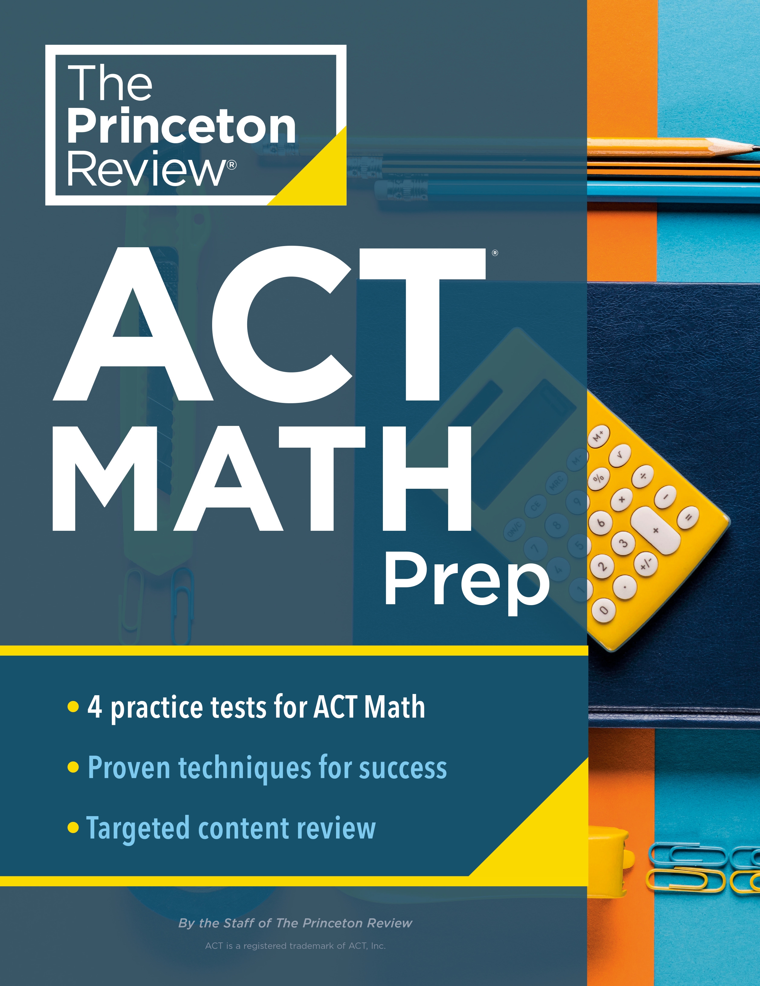 Princeton Review ACT Math Prep Penguin Books Australia