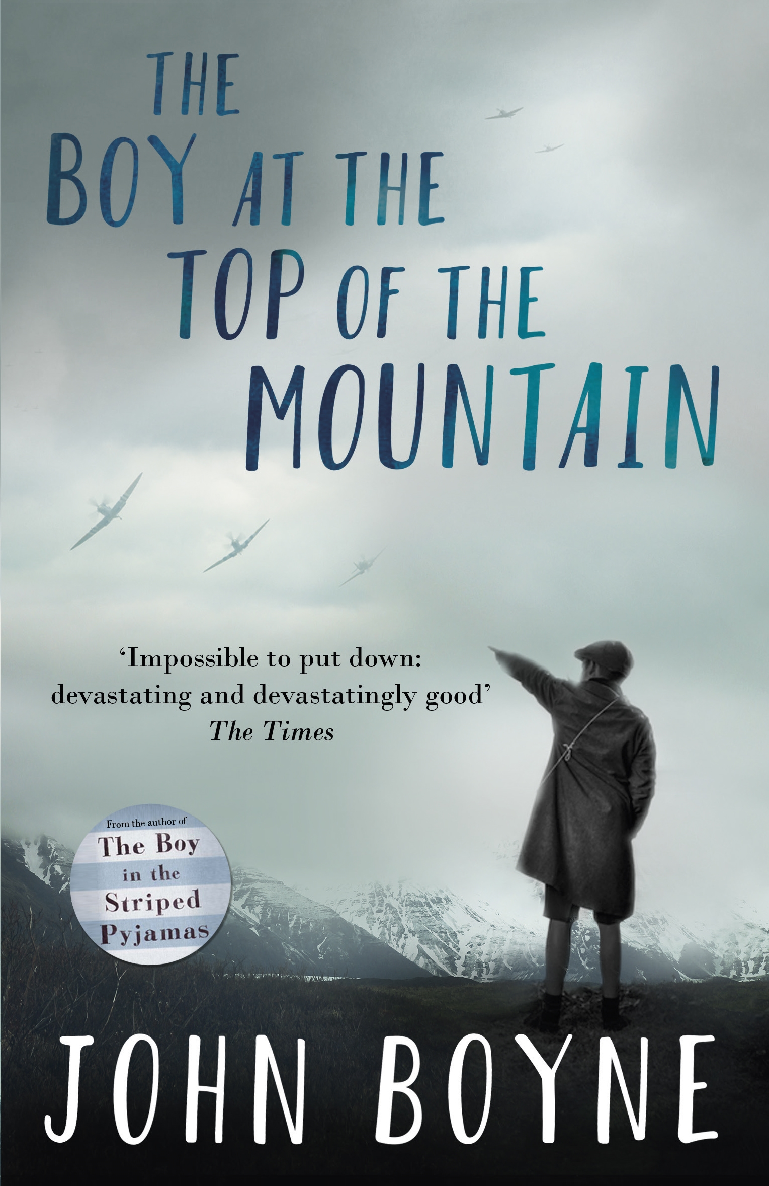 boy at the top of the mountain book