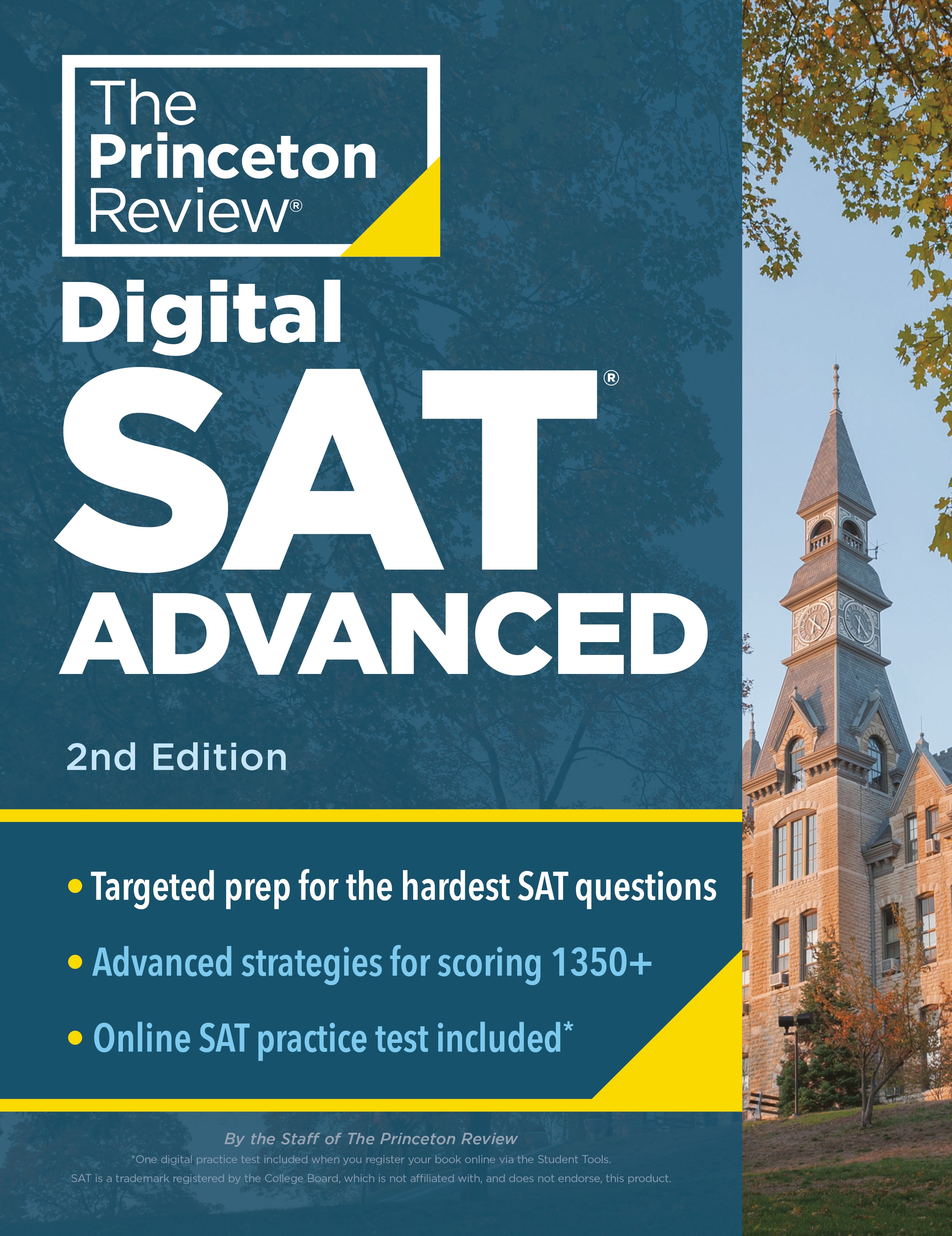 Princeton Review Digital SAT Advanced, 2nd Edition by The Princeton