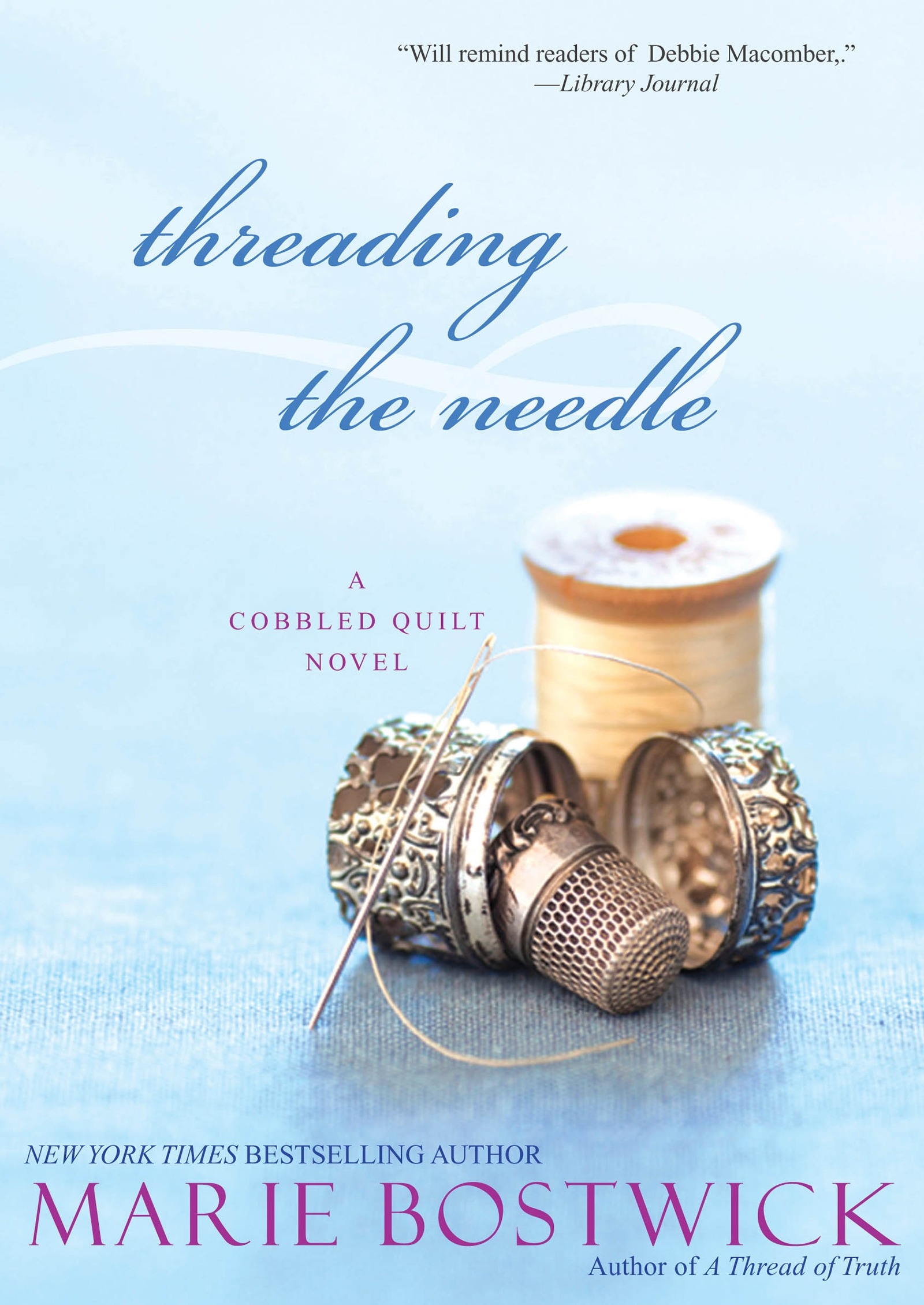 Threading The Needle by Marie Bostwick - Penguin Books New Zealand