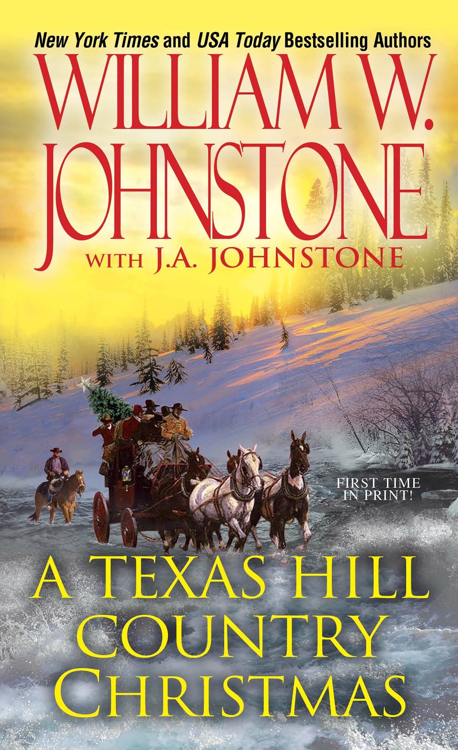 A Texas Hill Country Christmas by William W. Johnstone Penguin Books