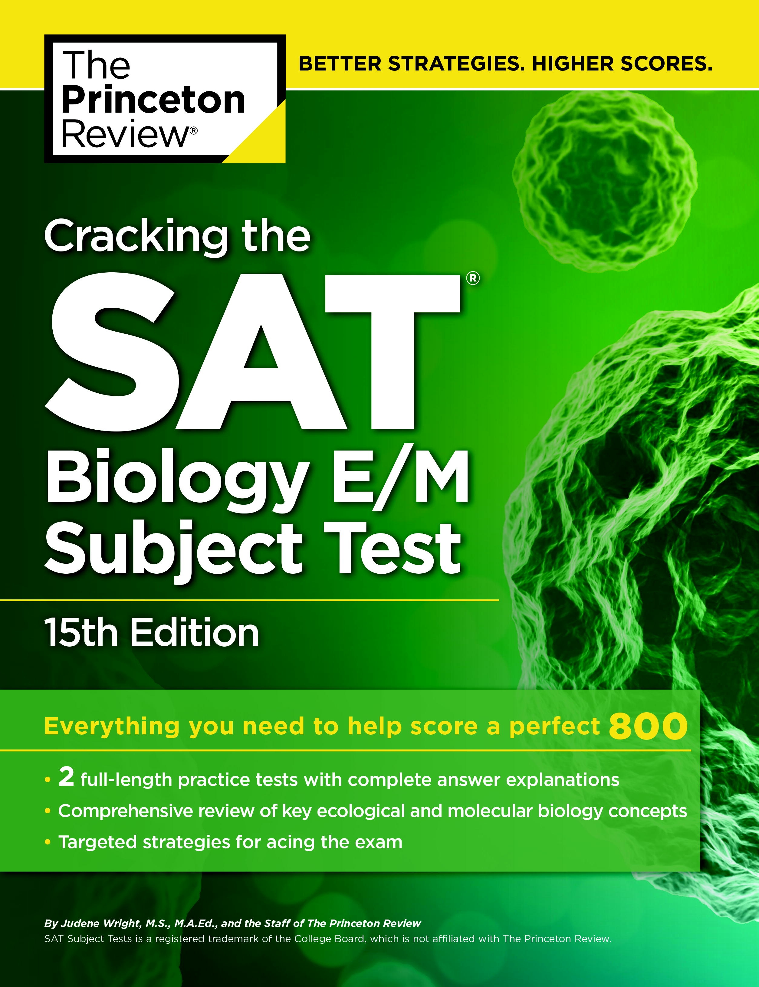 Cracking The Sat Biology E M Subject Test 15th Edition By