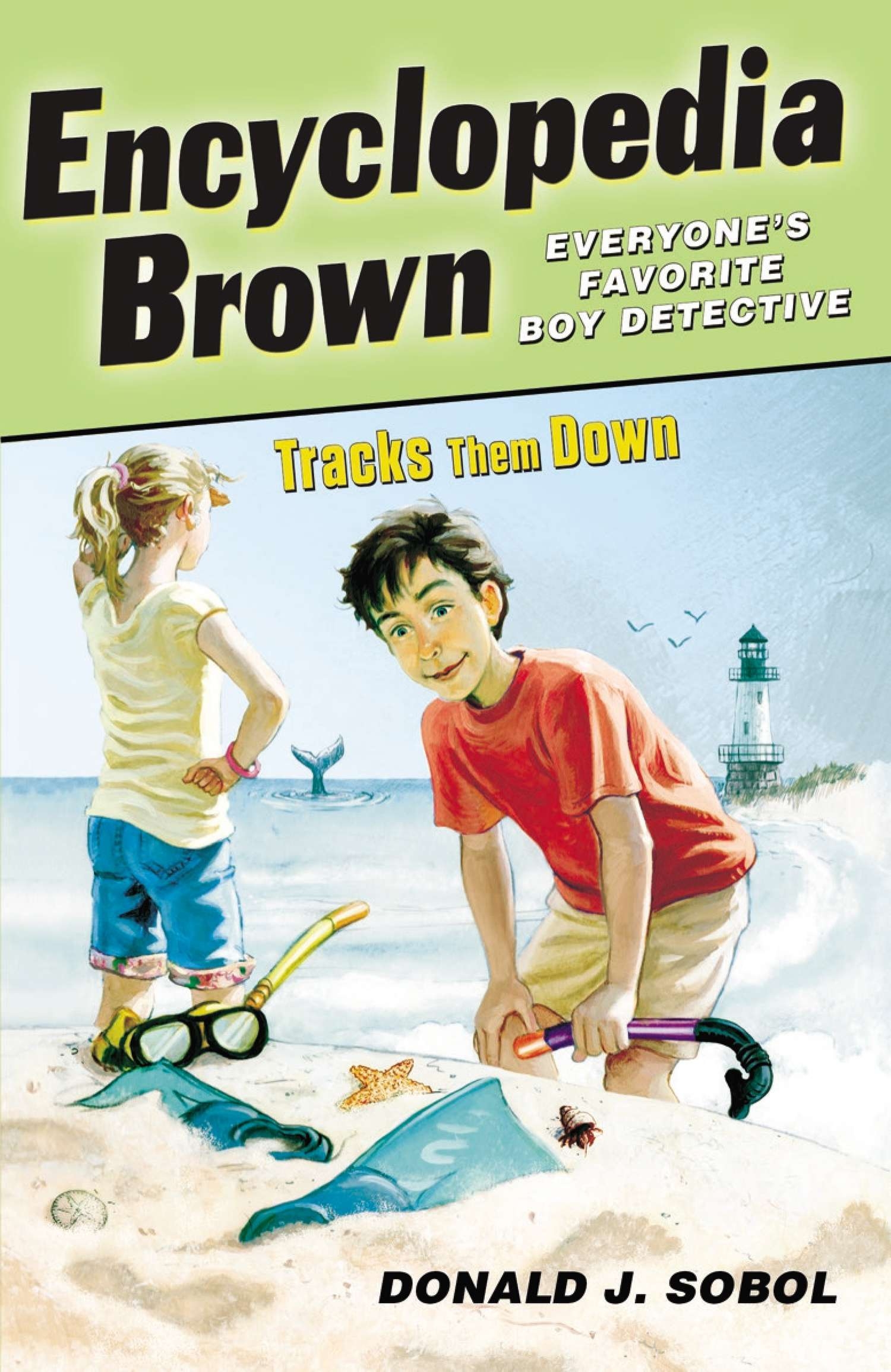 Encyclopedia Brown Tracks Them Down By Donald J Sobol Penguin Books 