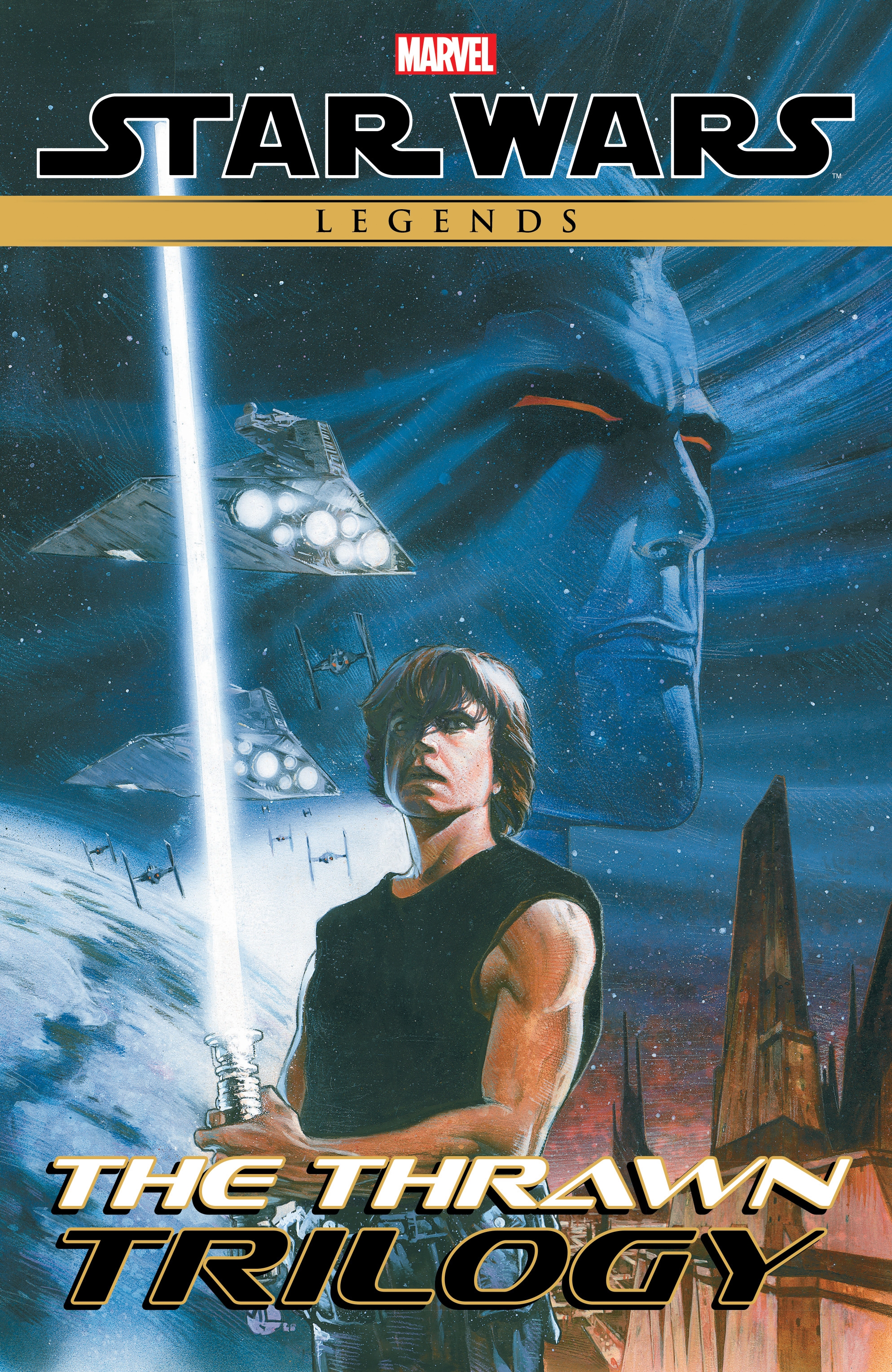 STAR WARS LEGENDS: THE THRAWN TRILOGY by Mike Baron - Penguin Books ...