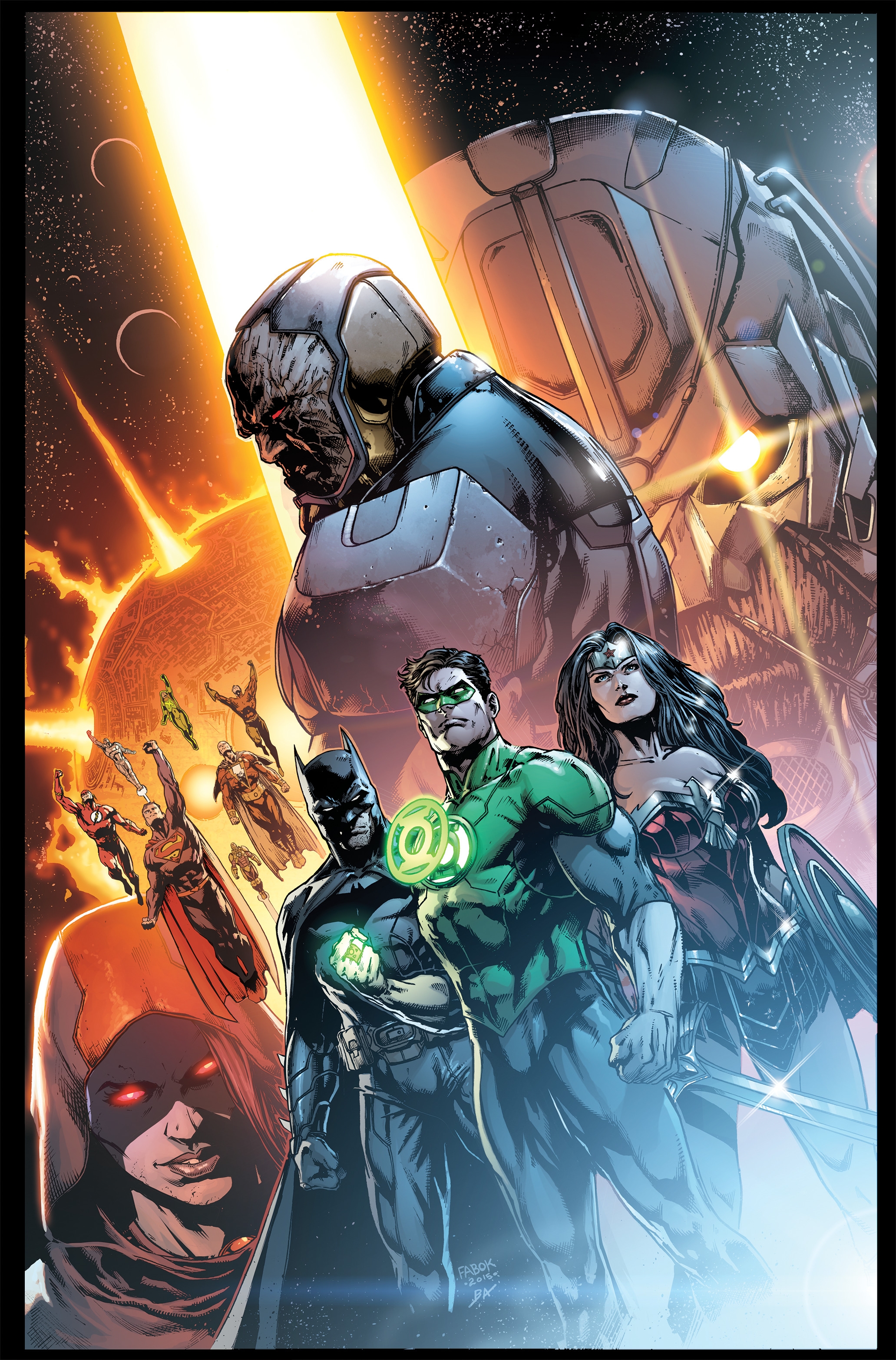 Justice league darkseid war