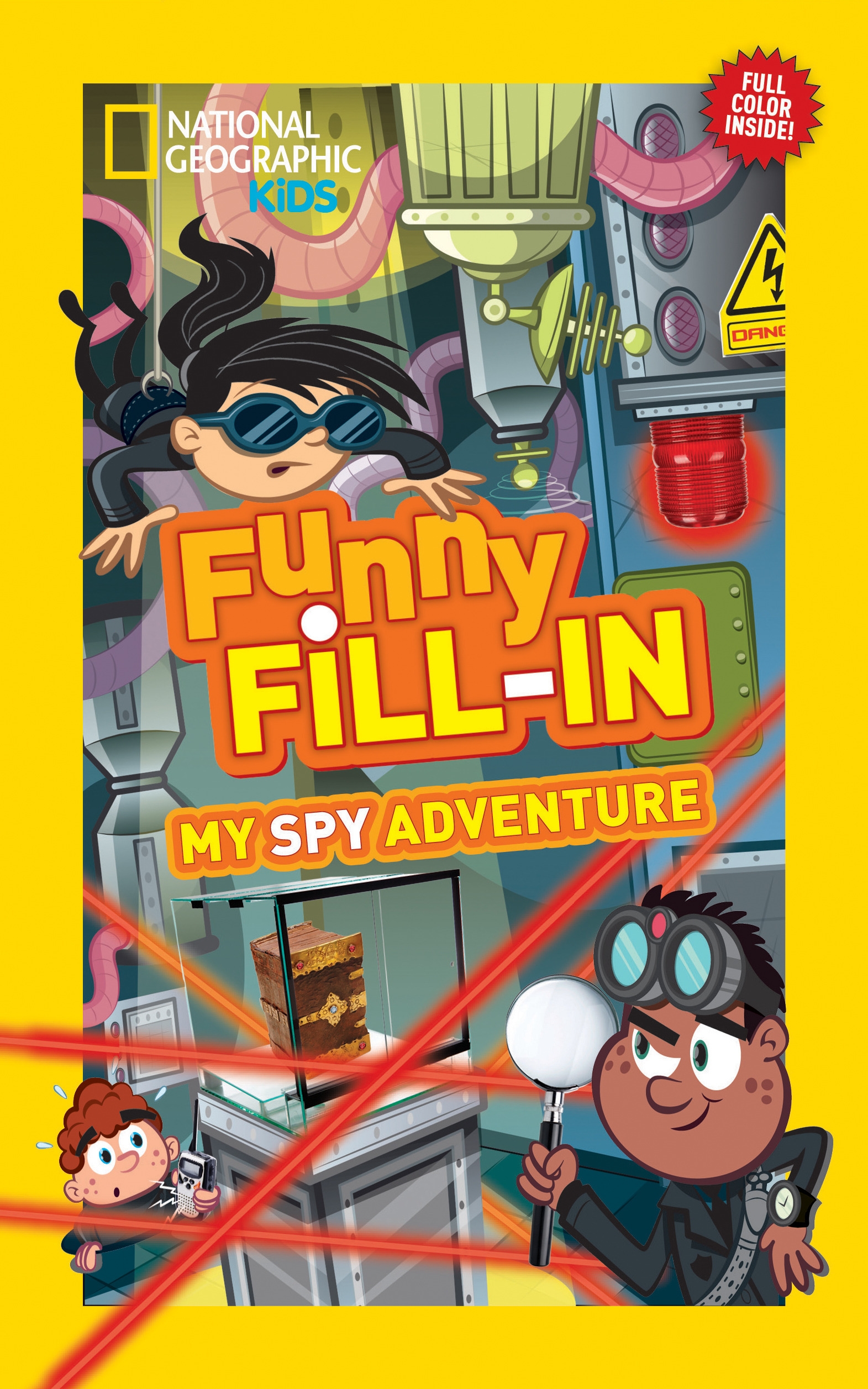 Nat Geo Kids Funny FillIn My Spy Adventure by Lindsay Anderson