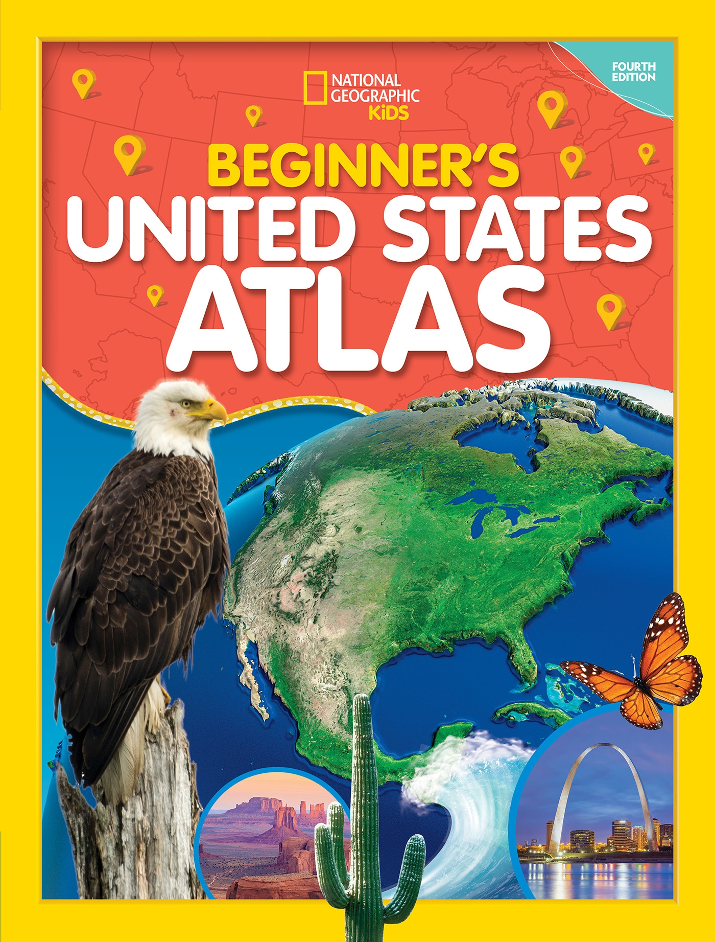National Geographic Kids Beginner's U.S. Atlas 4th Edition by 