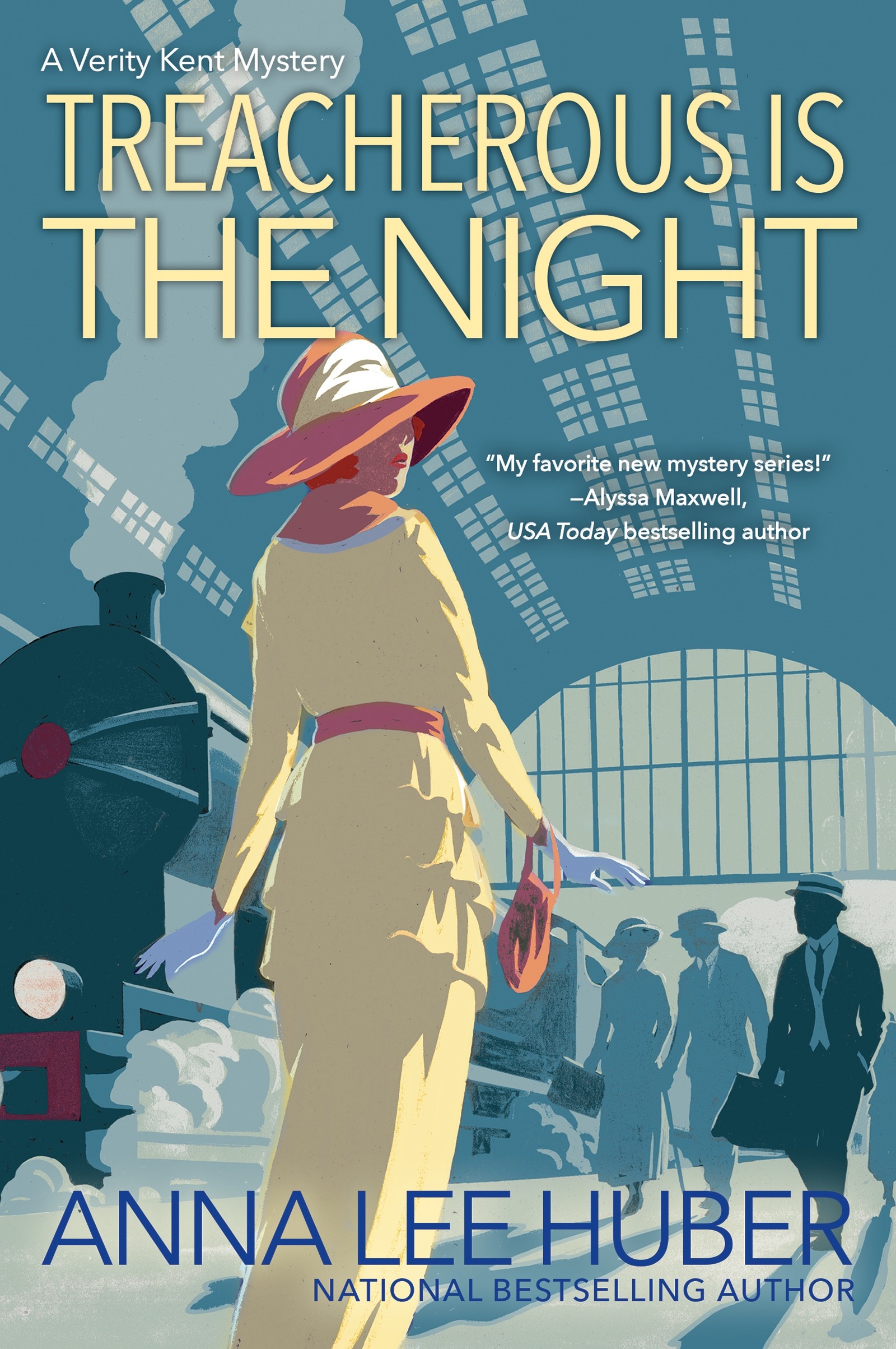 Treacherous Is The Night by Anna Lee Huber - Penguin Books Australia