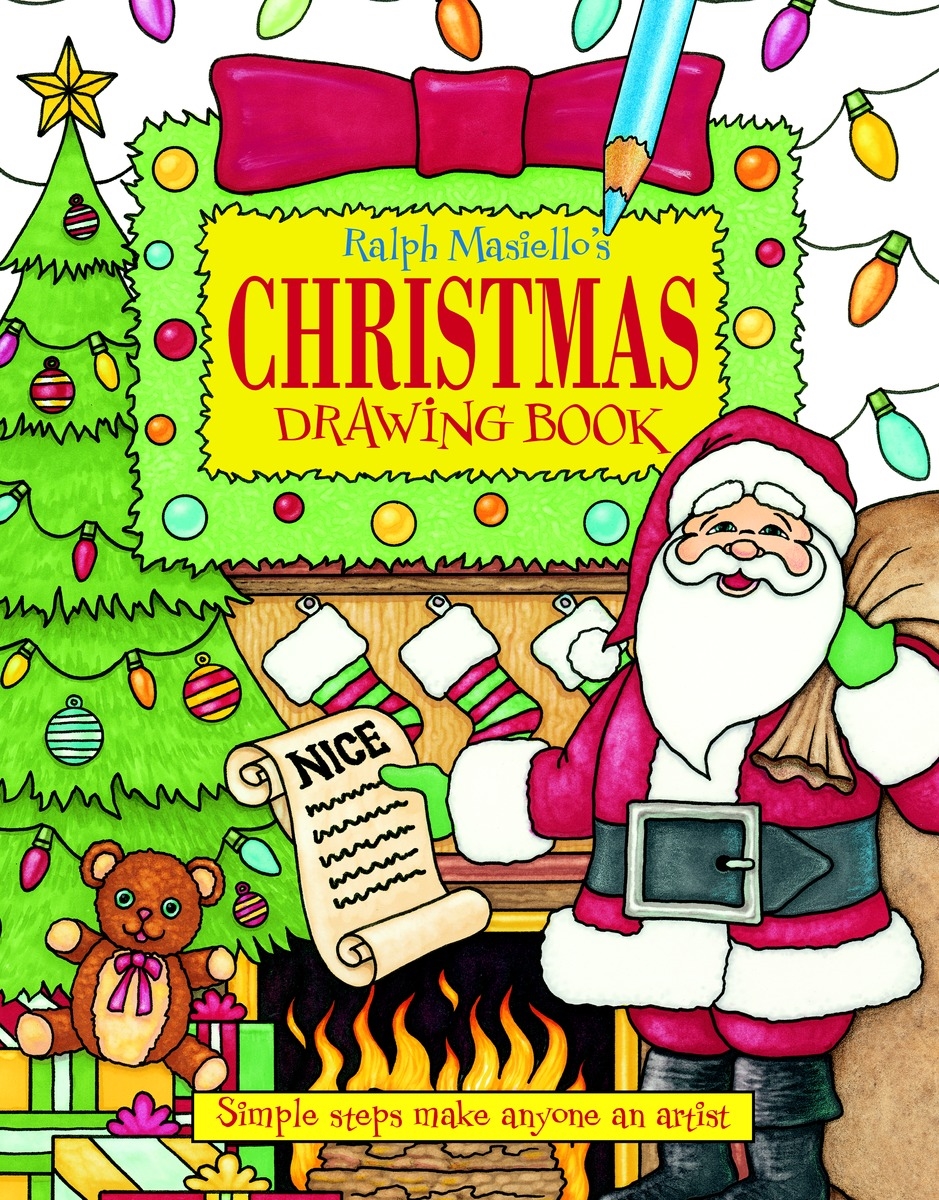 How to Draw an Easy Christmas Card - Really Easy Drawing Tutorial-saigonsouth.com.vn