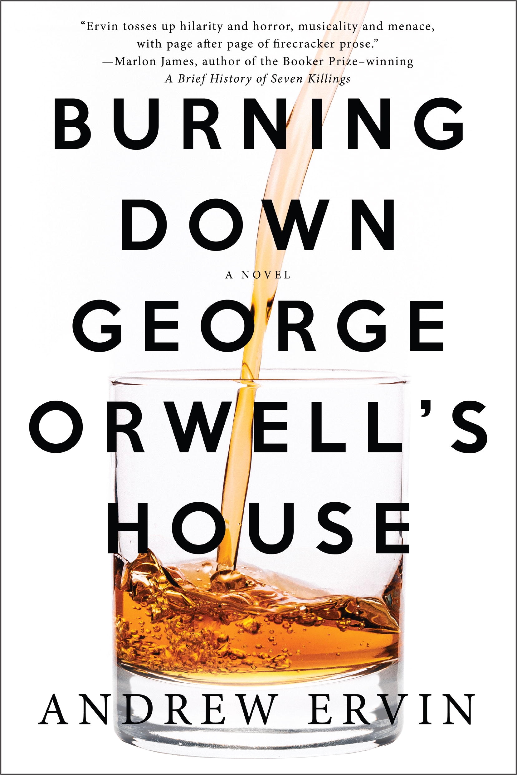 burning down george orwell