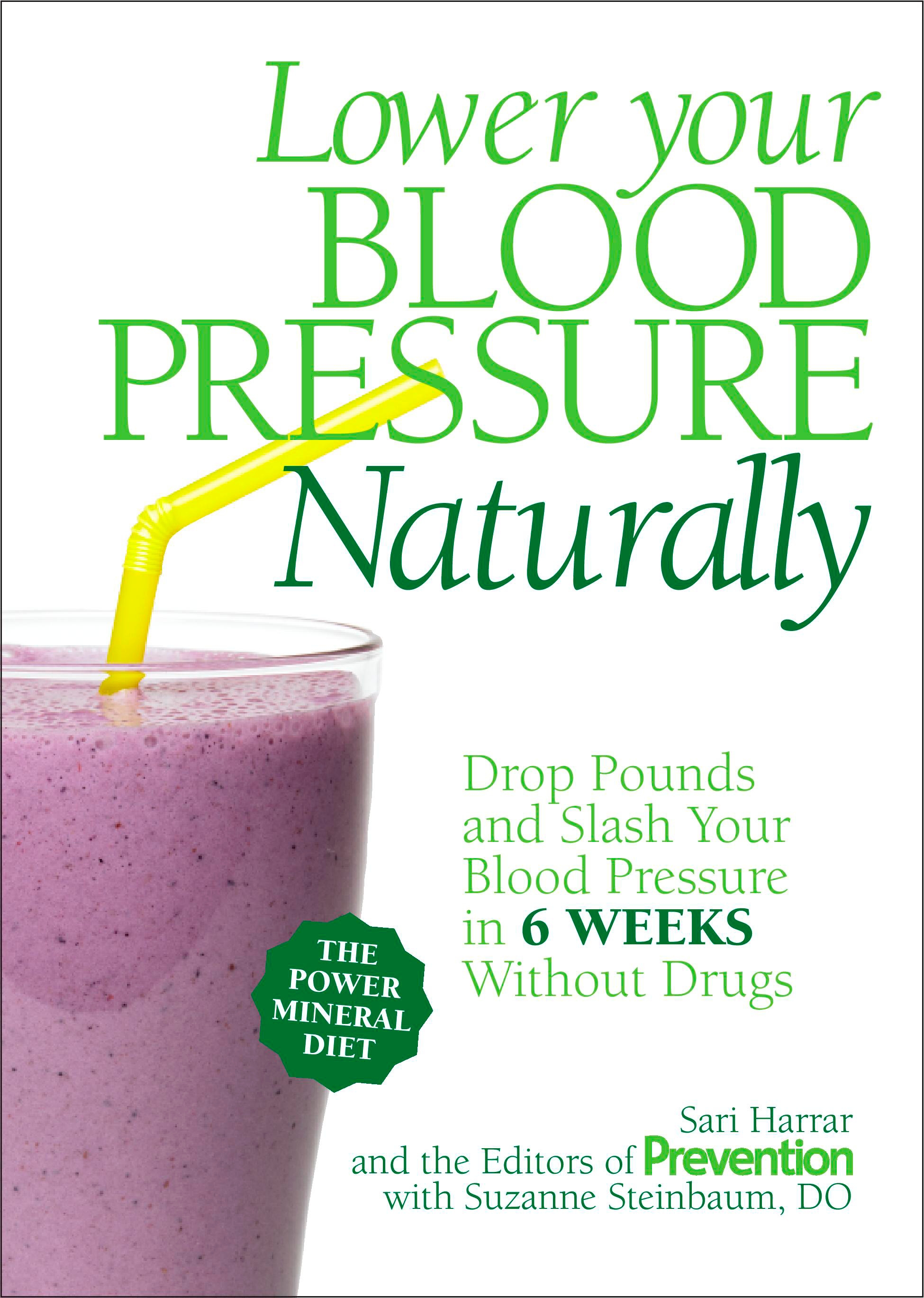 Cover of the book 'Lower Your Blood Pressure Naturally' by Sari Harrar
