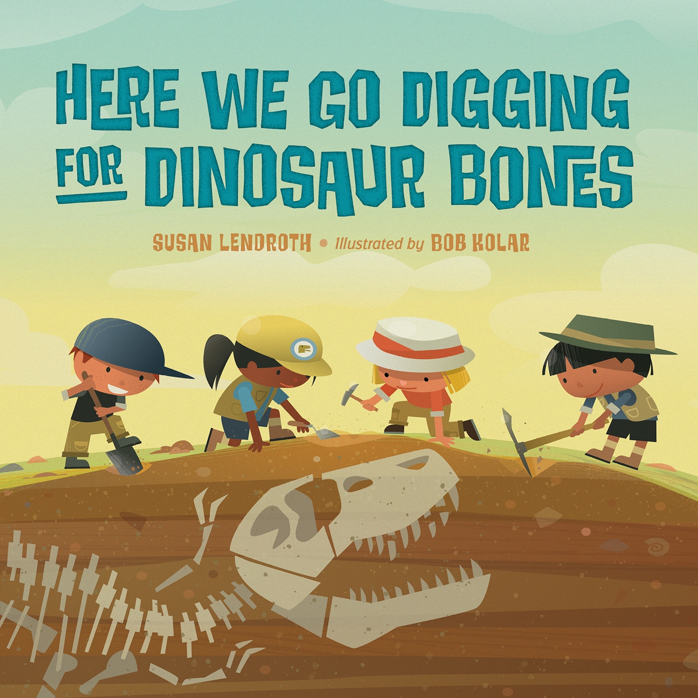 Here We Go Digging for Dinosaur Bones by Susan Lendroth - Penguin