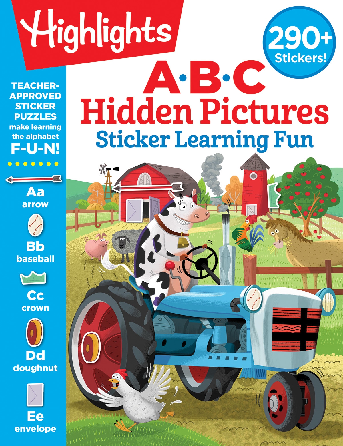 ABC Hidden Pictures Sticker Learning Fun by Highlights Learning ...