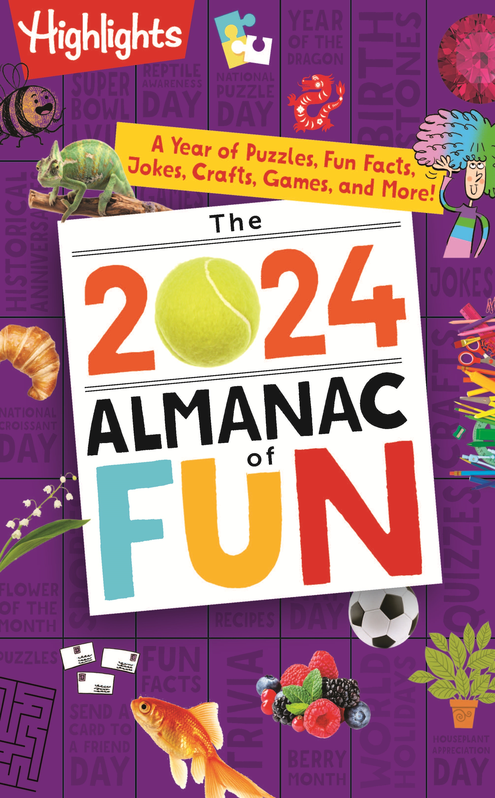 The 2024 Almanac of Fun by HIGHLIGHTS Penguin Books Australia