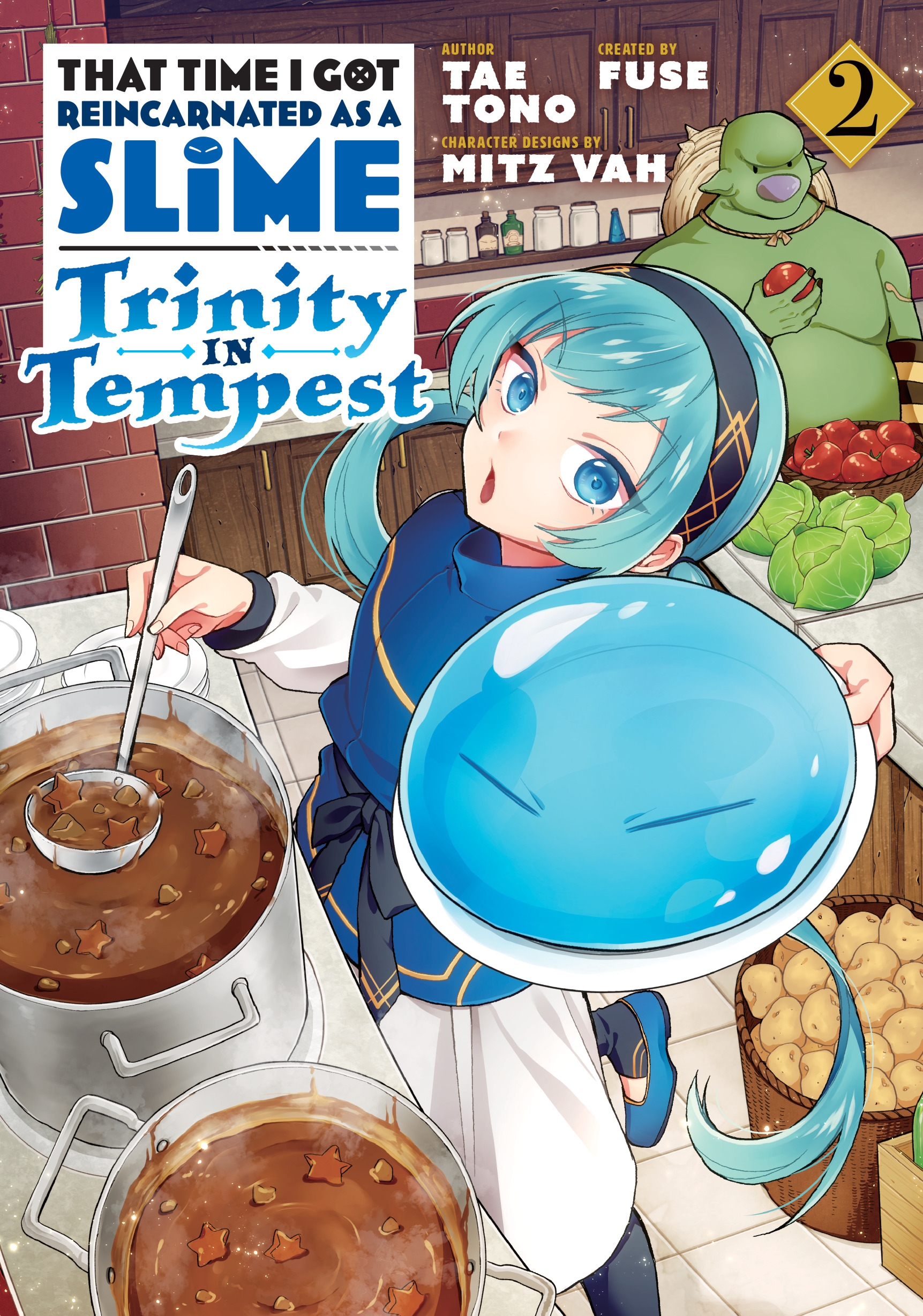 That Time I Got Reincarnated As A Slime Trinity In Tempest Manga 2 By 