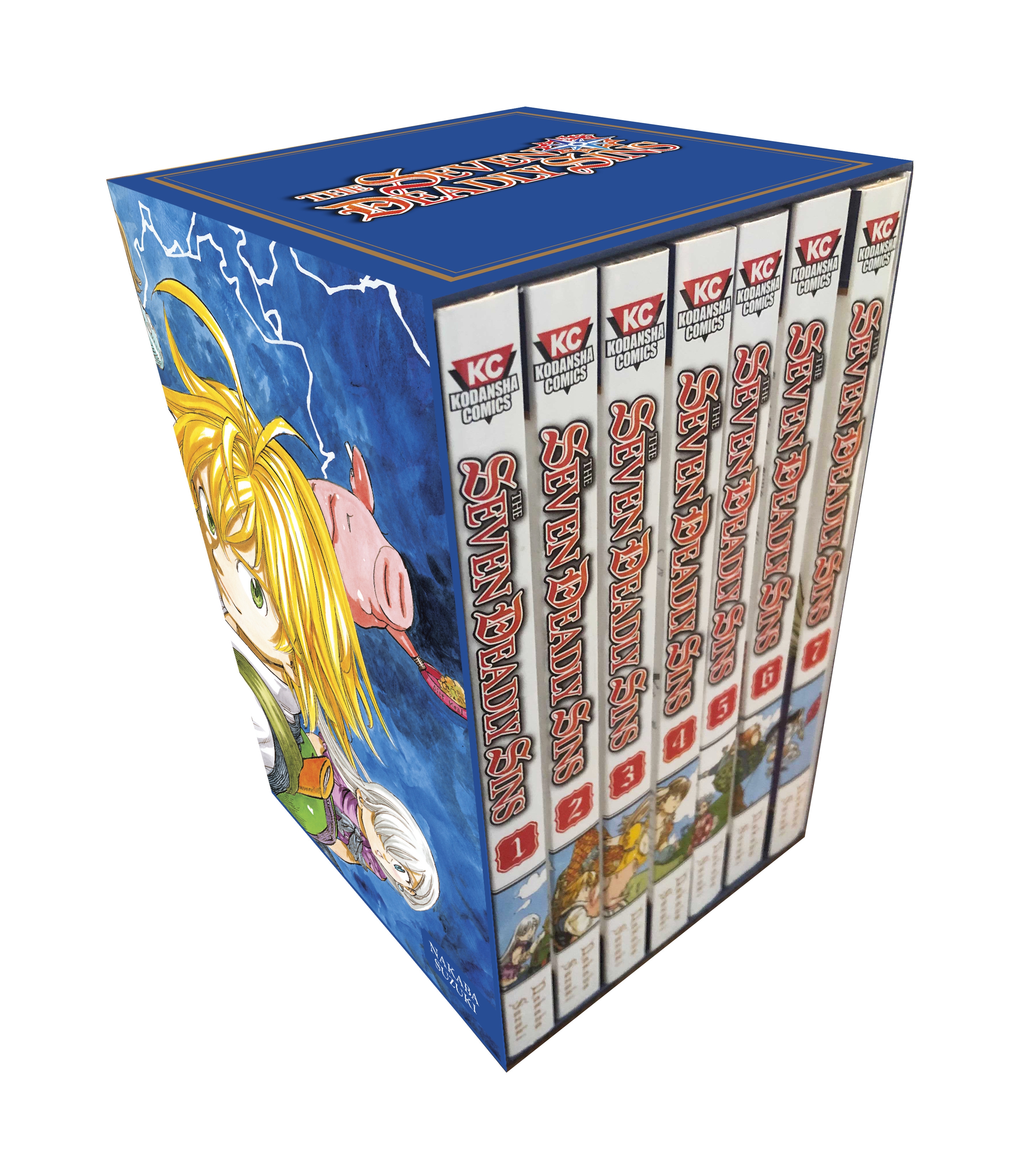 The Seven Deadly Sins Manga Box Set 1 by Nakaba Suzuki - Penguin Books  Australia