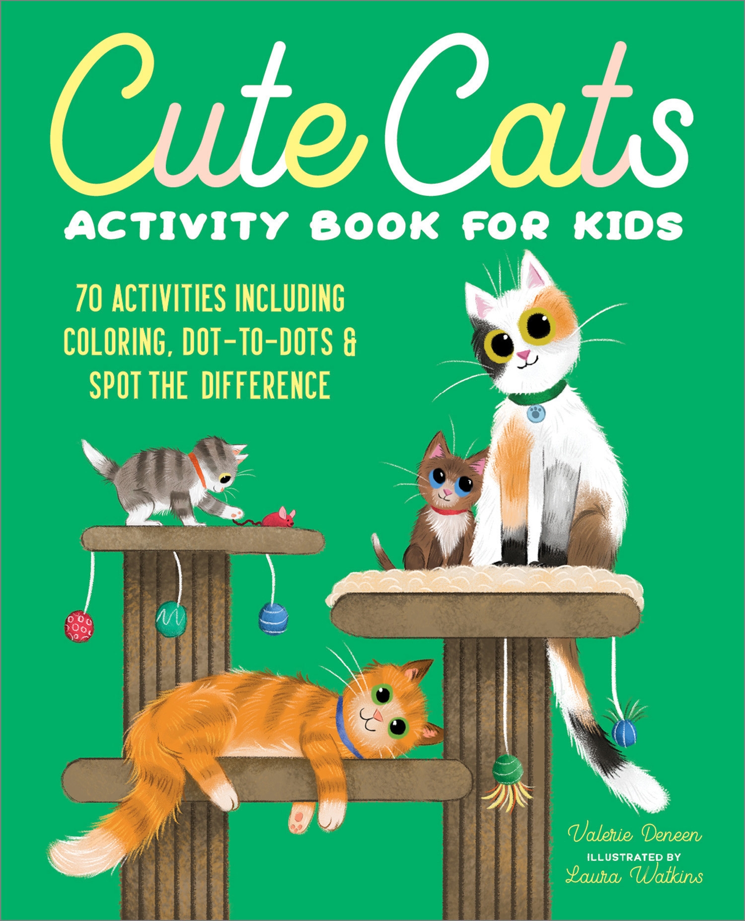 Cute Cats Activity Book for Kids by Valerie Deneen - Penguin Books ...