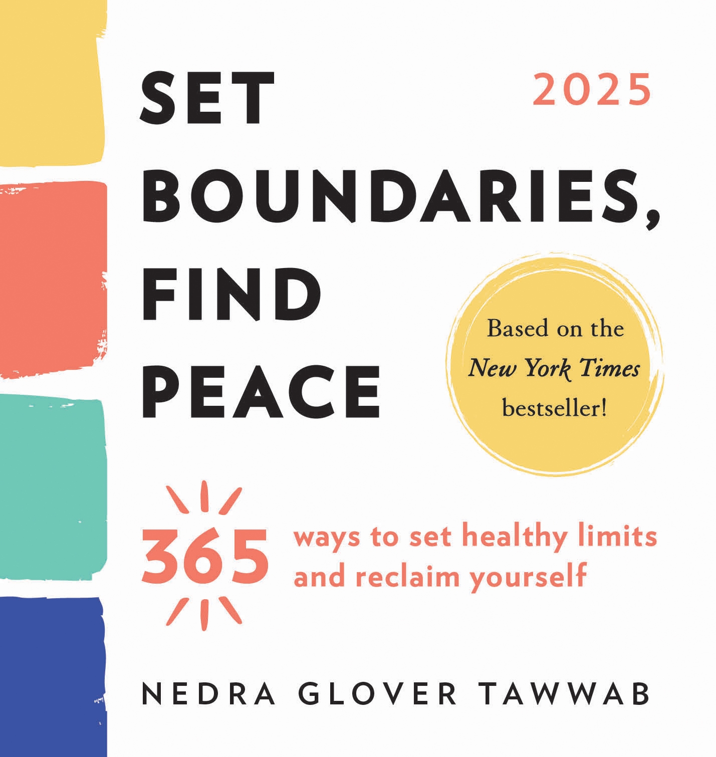 2025 Set Boundaries, Find Peace Boxed Calendar by Sourcebooks Penguin