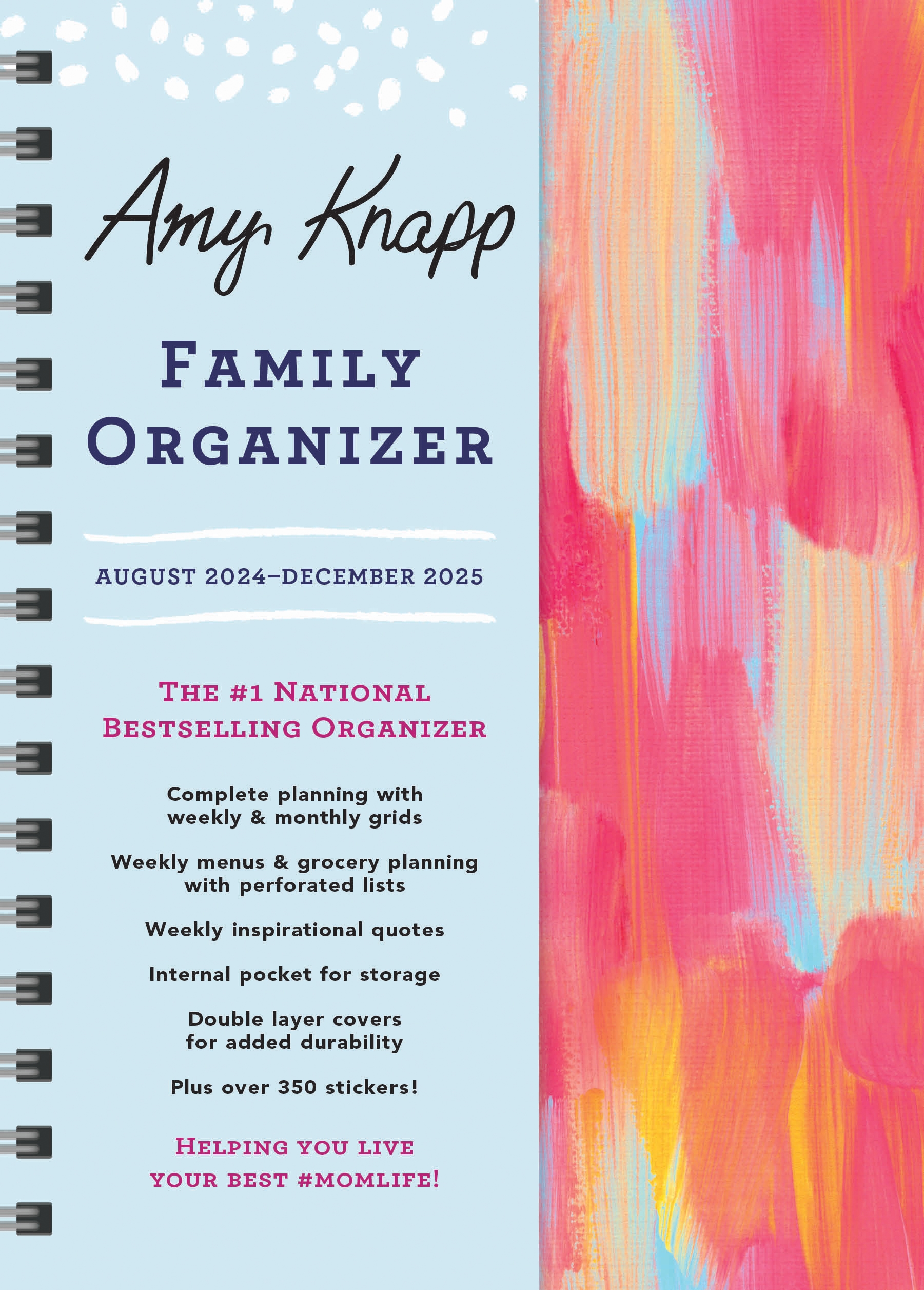 2025 Amy Knapp's Family Organizer by Amy Knapp Penguin Books New Zealand