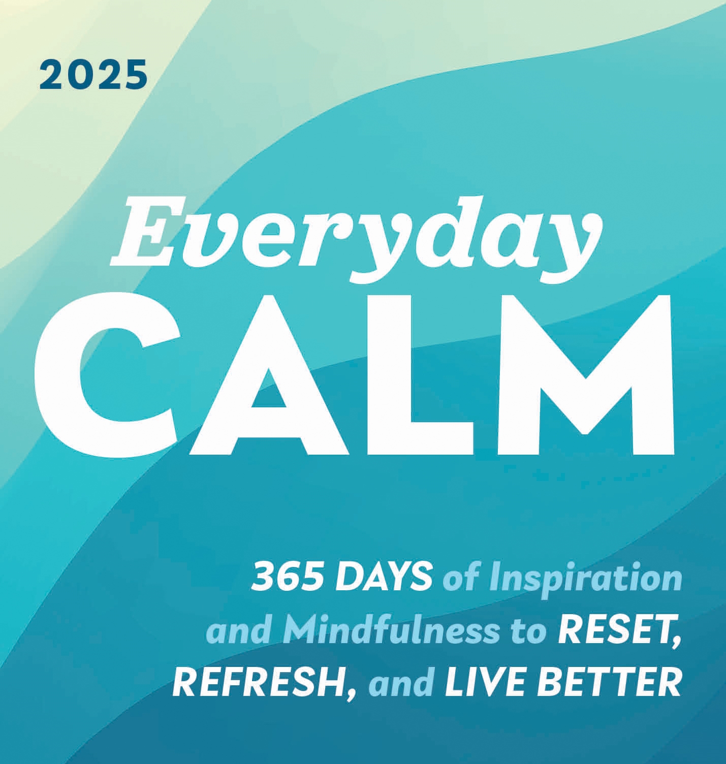 2025 Everyday Calm Boxed Calendar by Sourcebooks Penguin Books Australia