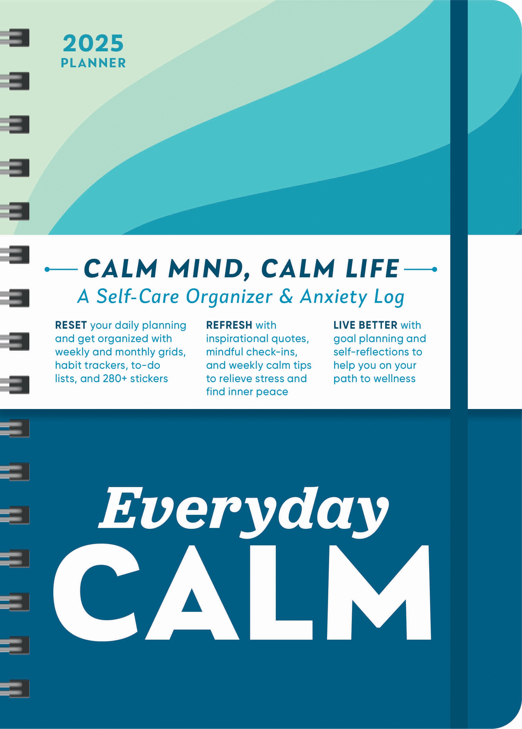 2025 Everyday Calm Planner by Sourcebooks Penguin Books Australia