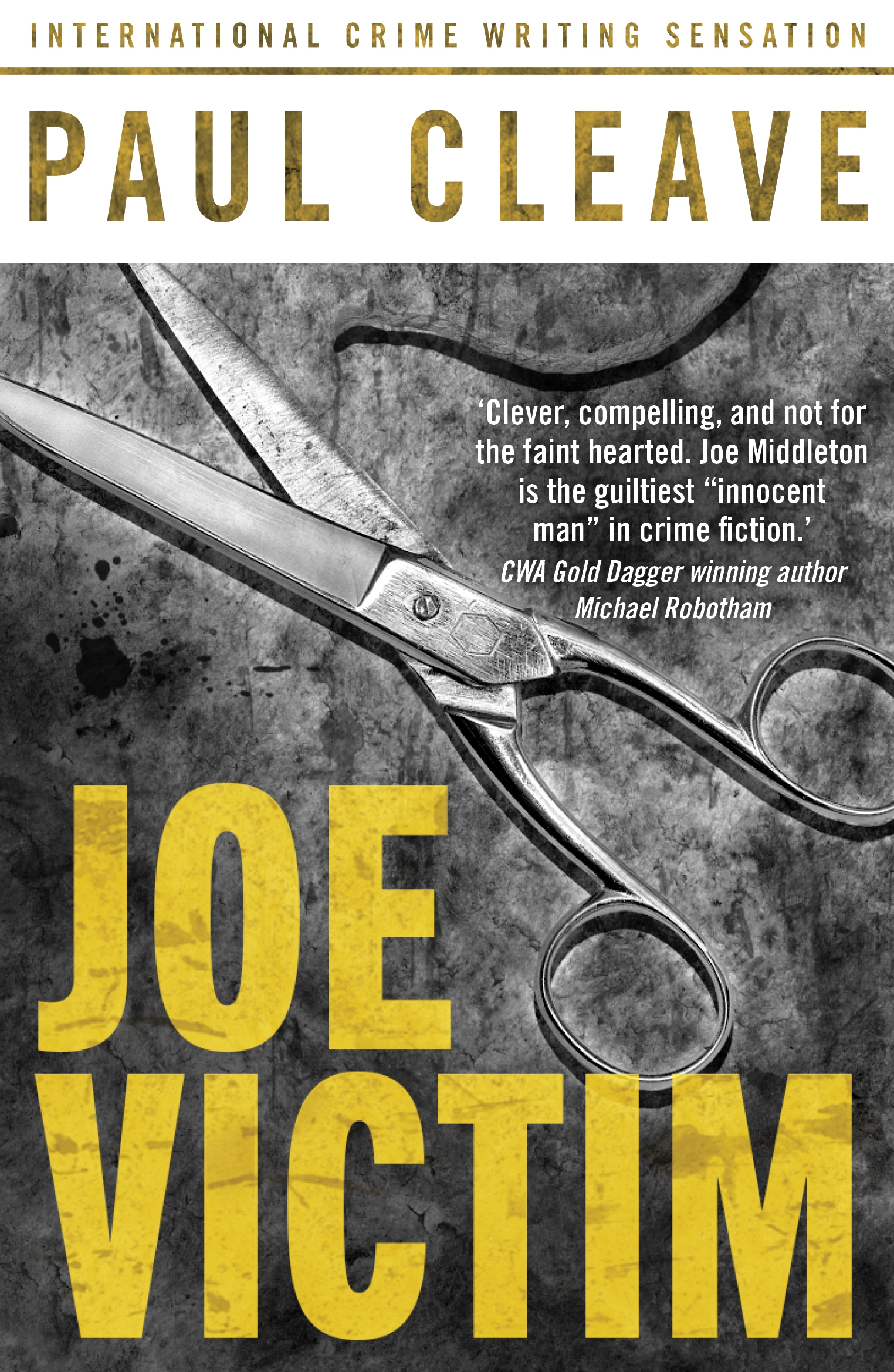 Joe Victim by Paul Cleave - Penguin Books New Zealand