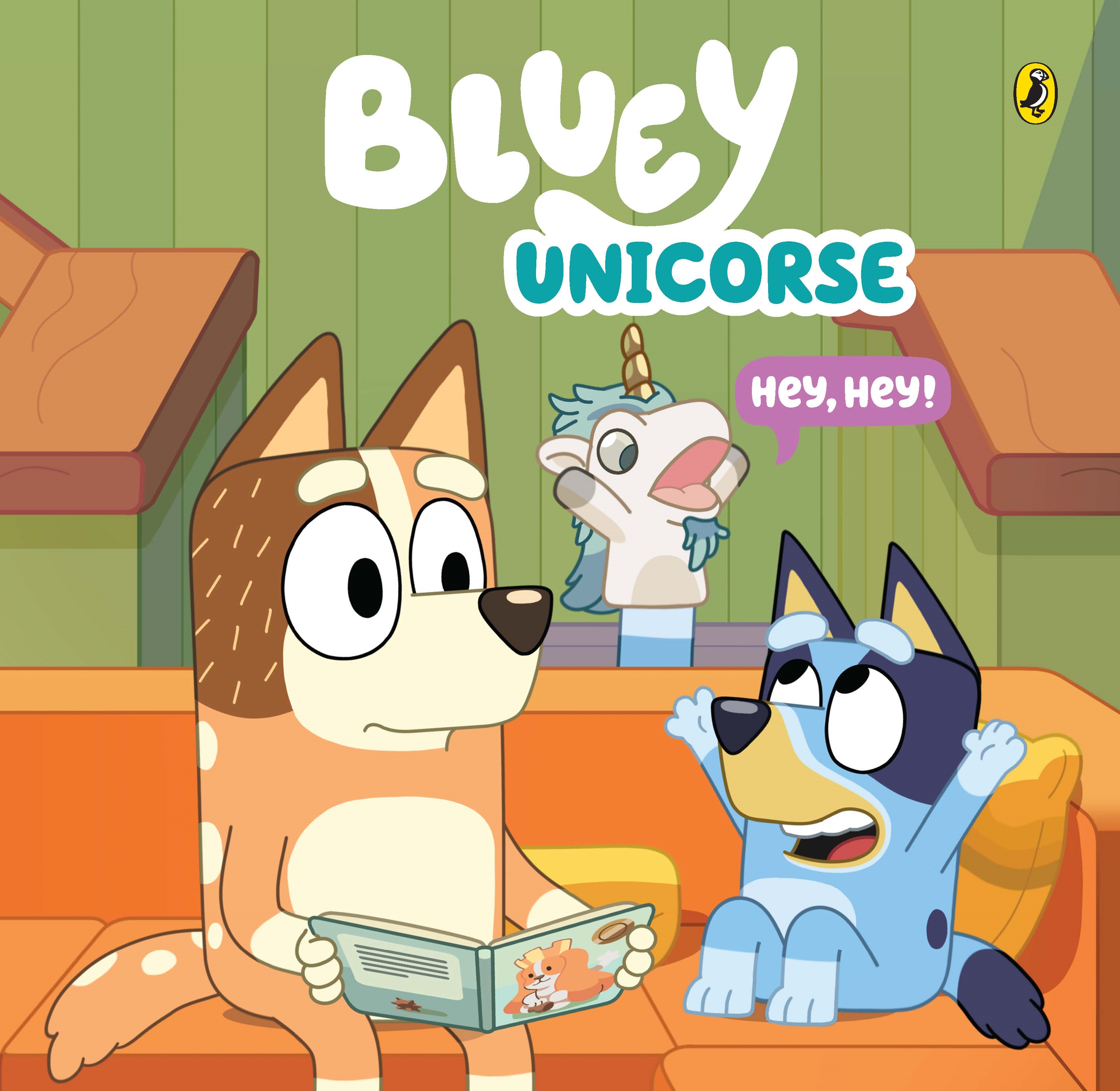 Bluey Coloring Book Cover