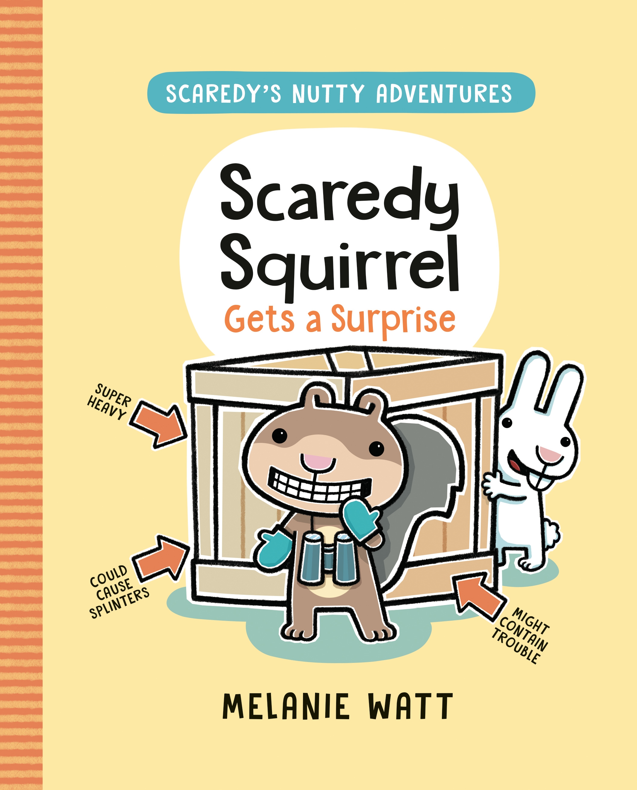 Scaredy Squirrel Gets A Surprise By Melanie Watt Penguin Books New Zealand