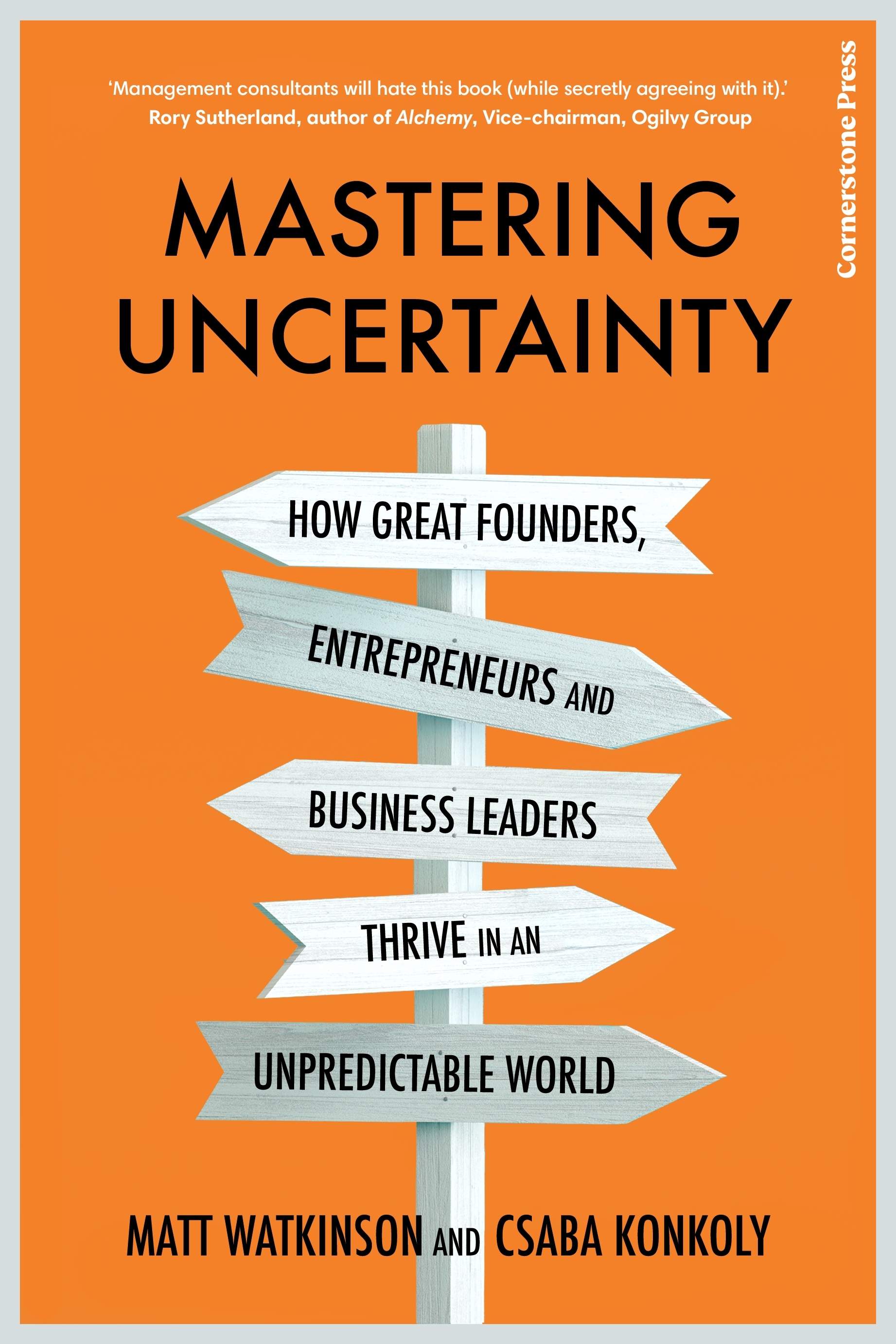 Mastering Uncertainty by Matt Watkinson - Penguin Books New Zealand