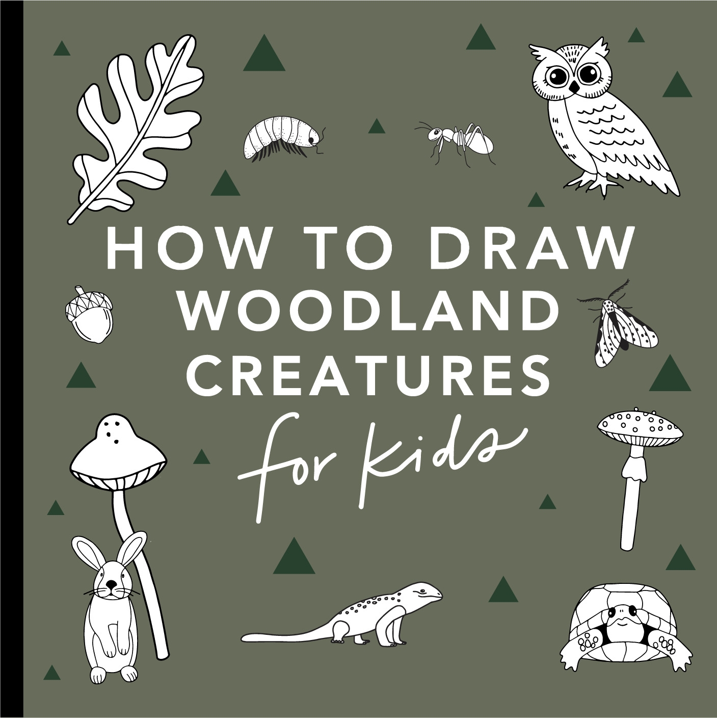 Mushrooms Woodland Creatures How To Draw Books For Kids With
