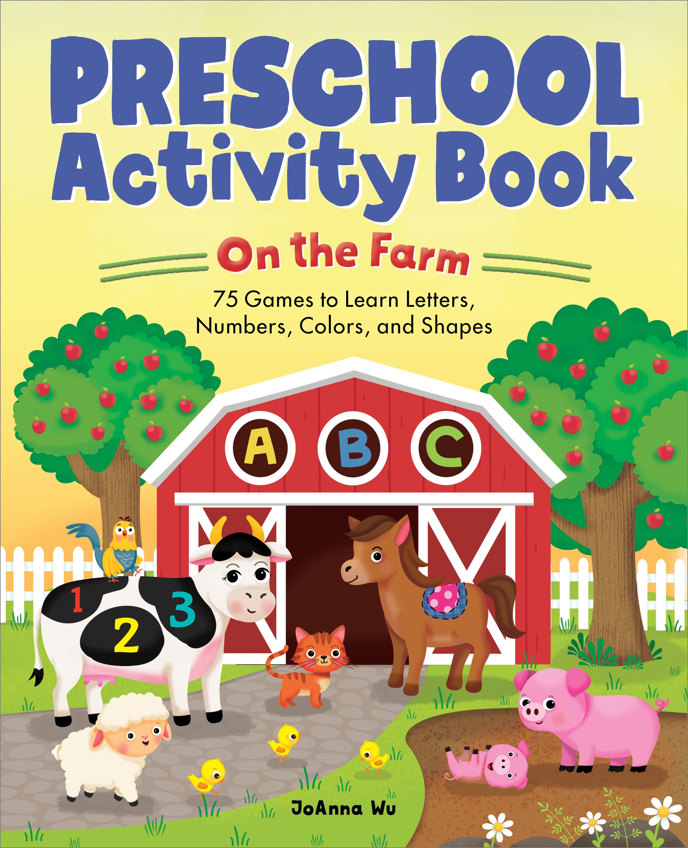 Preschool Activity Book On The Farm by JoAnna Wu - Penguin Books New Zealand