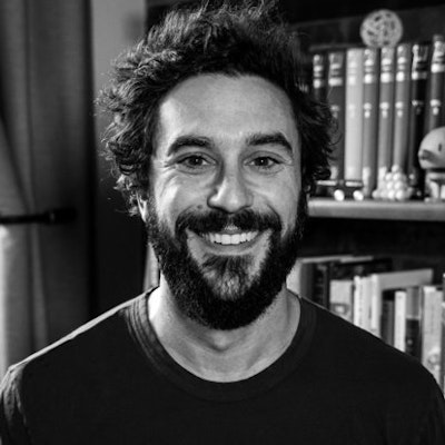 portrait photo of Adam Rubin