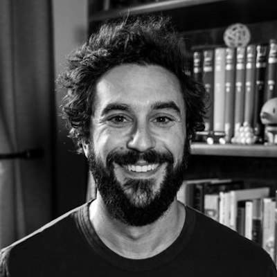 portrait photo of Adam Rubin
