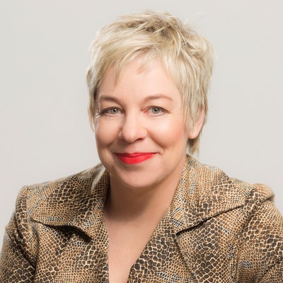 portrait photo of Kaz Cooke