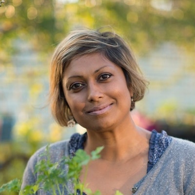 portrait photo of Indira Naidoo