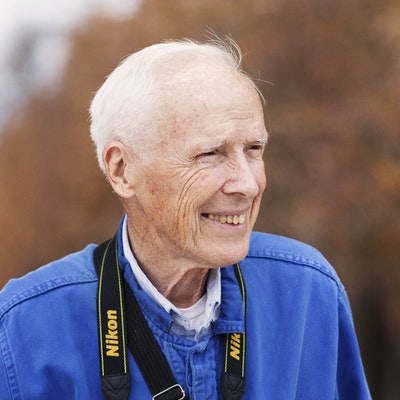 portrait photo of Bill Cunningham