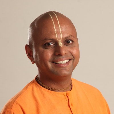 portrait photo of Gaur Gopal Das