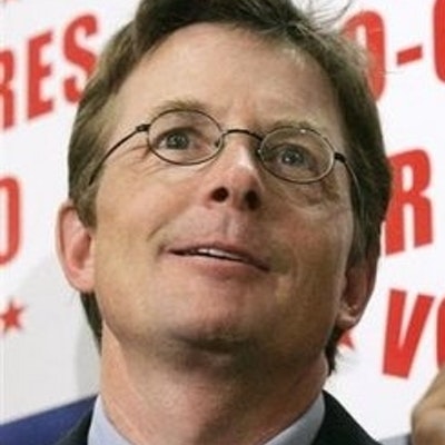 portrait photo of Michael J. Fox