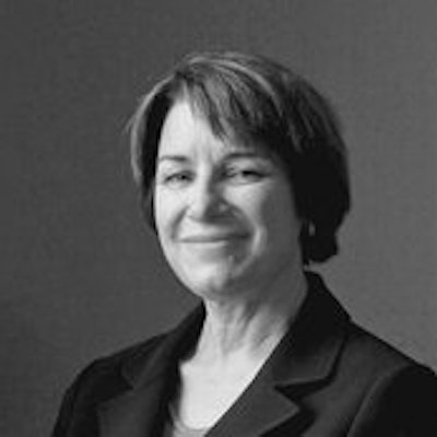 portrait photo of Amy Klobuchar