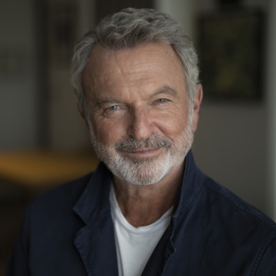 portrait photo of Sam Neill