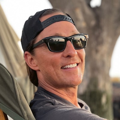portrait photo of Matthew McConaughey