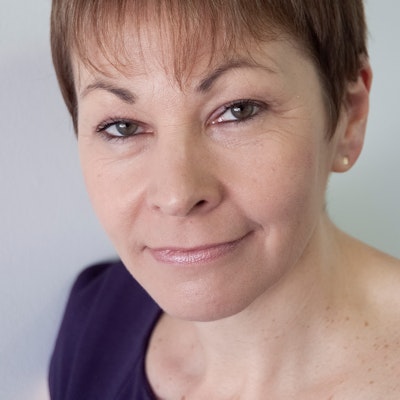 portrait photo of Caroline Lucas