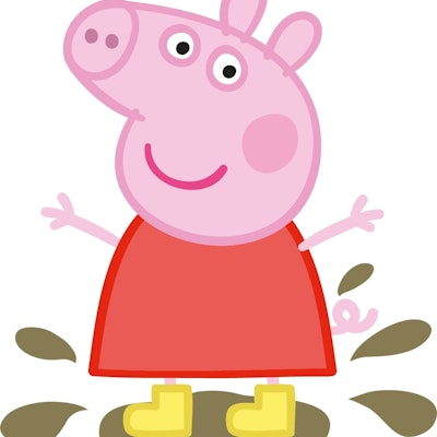 portrait photo of Peppa Pig