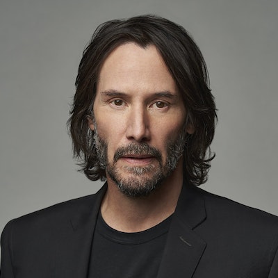 portrait photo of Keanu Reeves