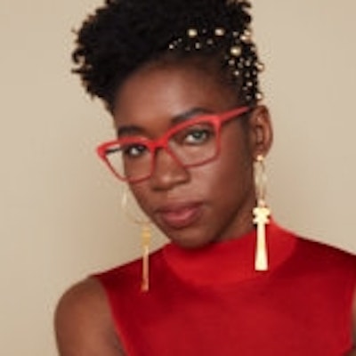 portrait photo of Joy Buolamwini